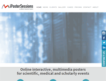 Tablet Screenshot of ipostersessions.com